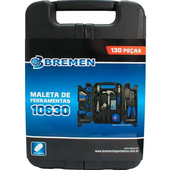 Maleta de Ferramentas 130 Peç 10630 Bremen - Imagem 2